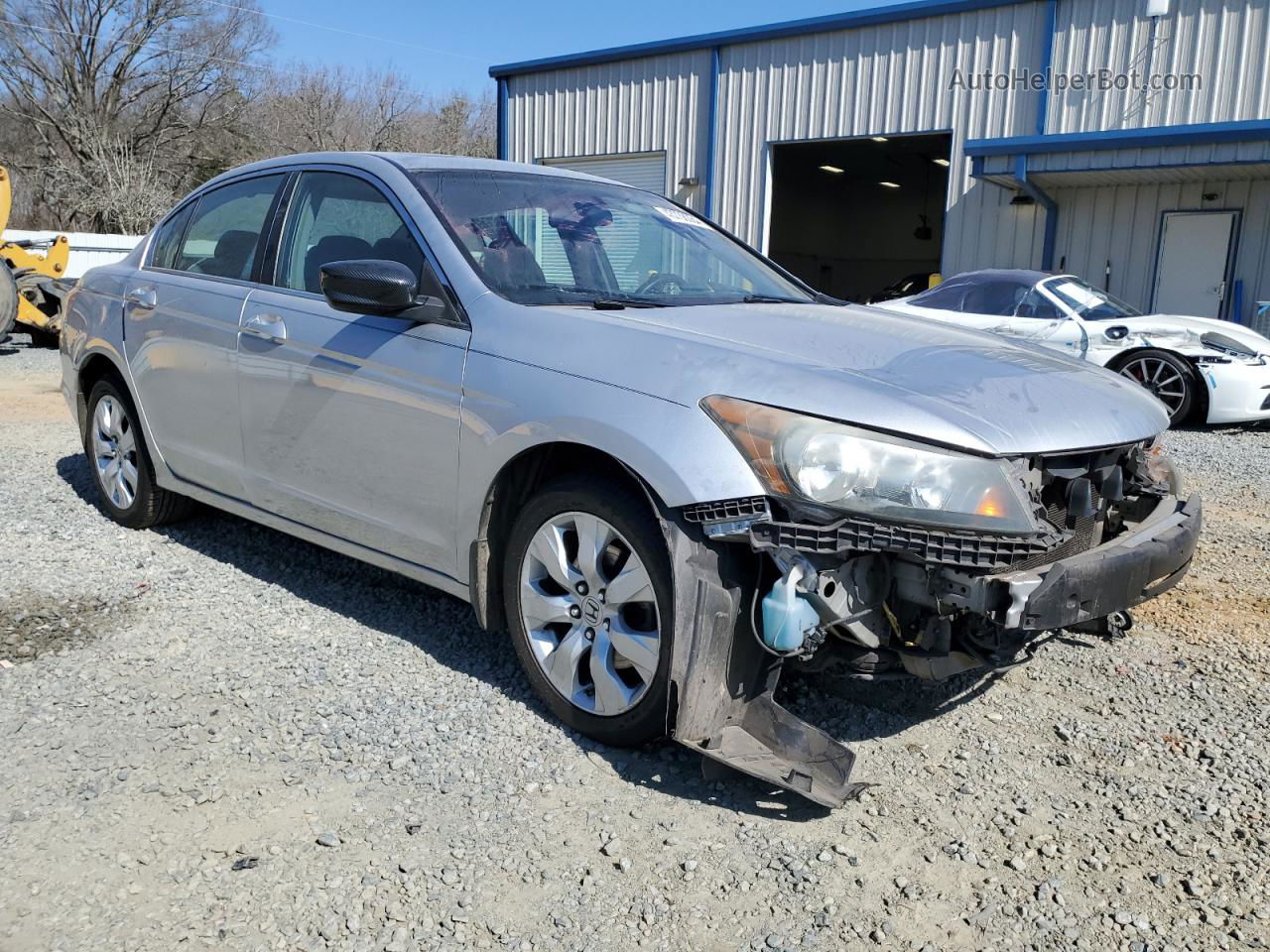 2009 Honda Accord Ex Silver vin: 1HGCP26789A173976