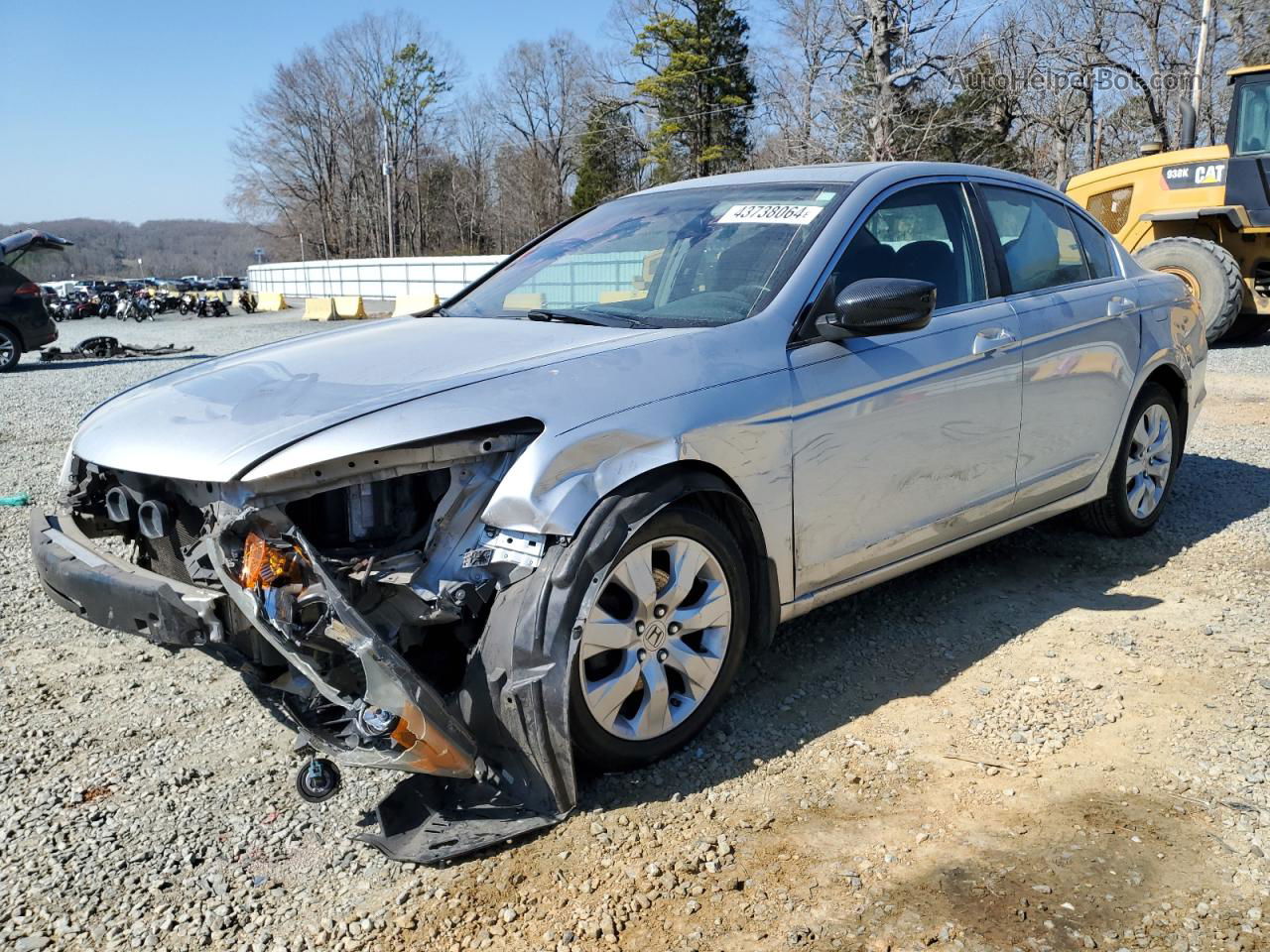 2009 Honda Accord Ex Silver vin: 1HGCP26789A173976