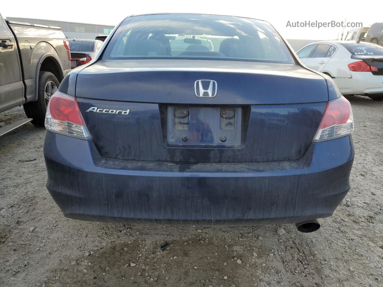 2009 Honda Accord Ex Blue vin: 1HGCP26799A801480