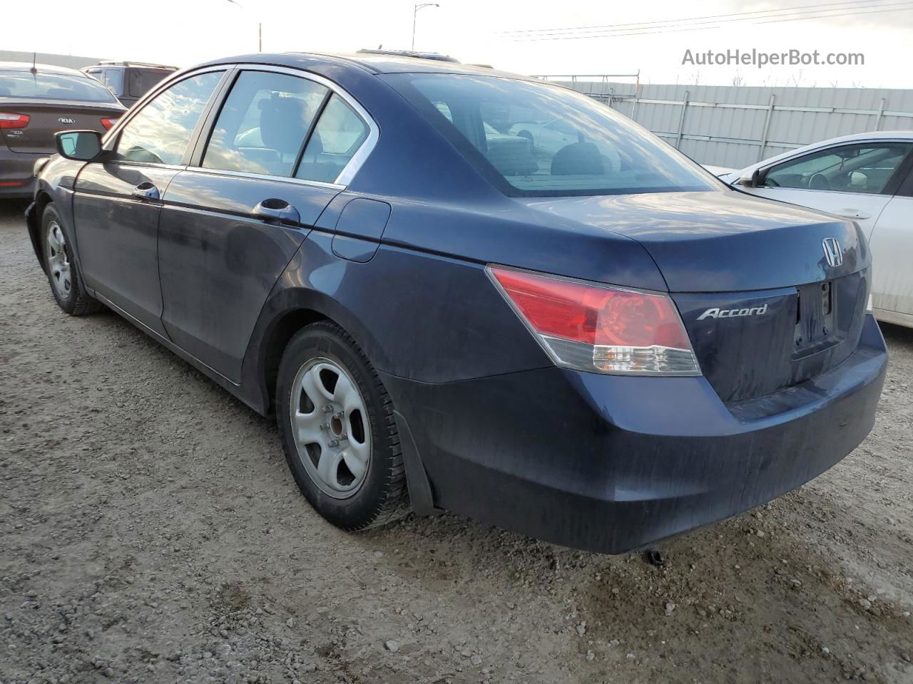 2009 Honda Accord Ex Blue vin: 1HGCP26799A801480