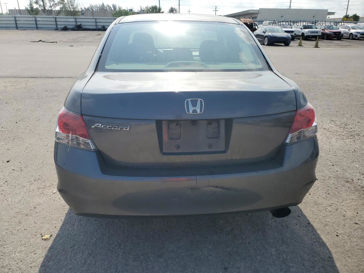 2008 Honda Accord Ex Gray vin: 1HGCP267X8A111493