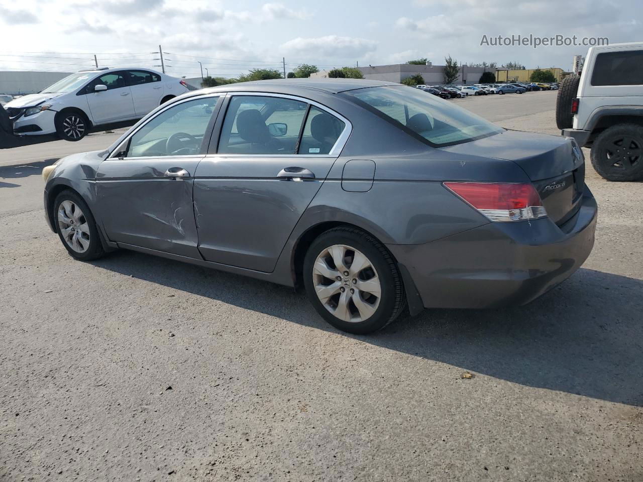 2008 Honda Accord Ex Gray vin: 1HGCP267X8A111493