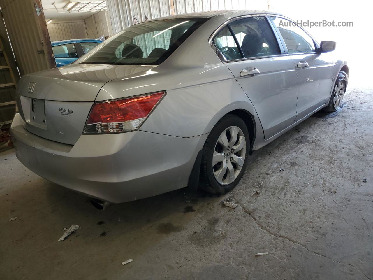 2009 Honda Accord Ex Silver vin: 1HGCP267X9A197325