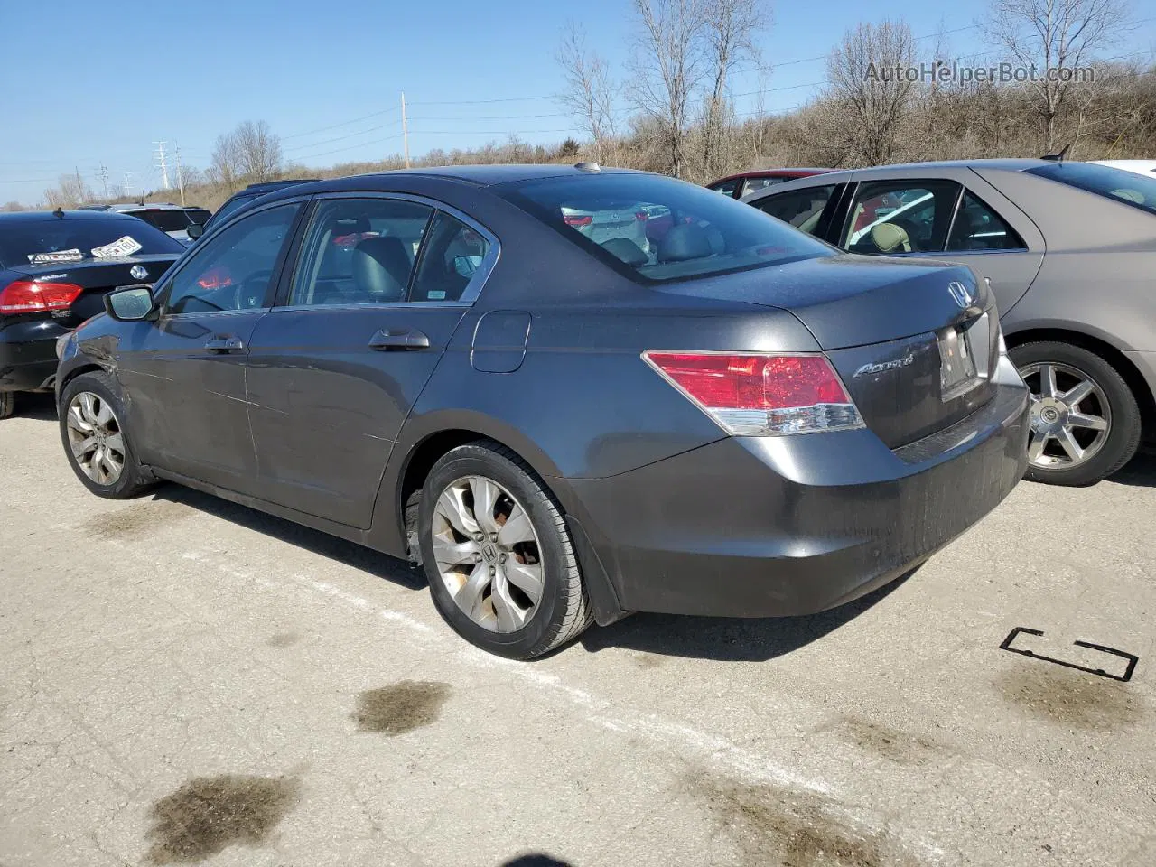 2008 Honda Accord Exl Угольный vin: 1HGCP26808A002520