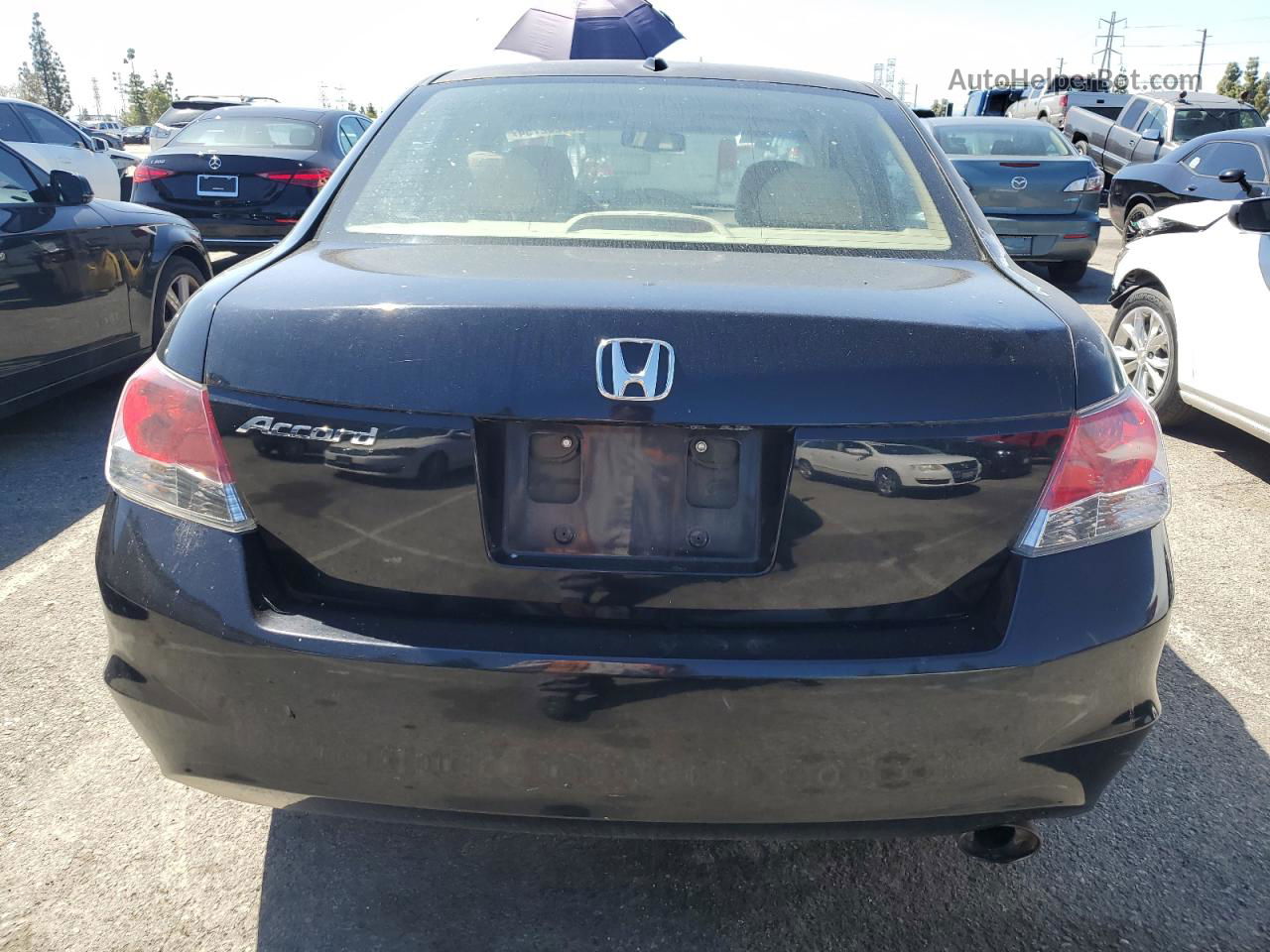 2008 Honda Accord Exl Black vin: 1HGCP26808A097953