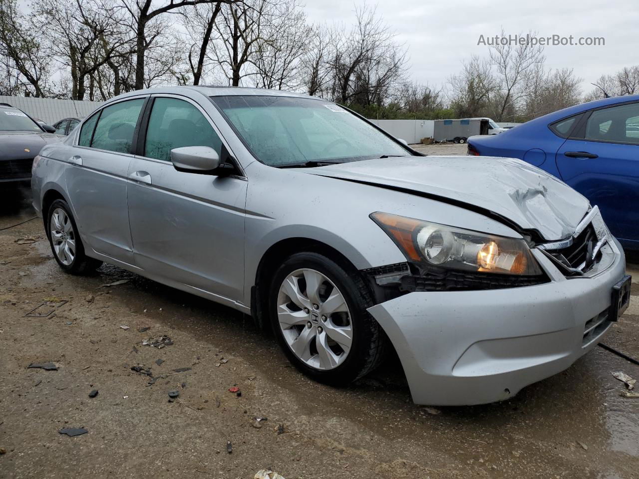 2008 Honda Accord Exl Серебряный vin: 1HGCP26808A121801