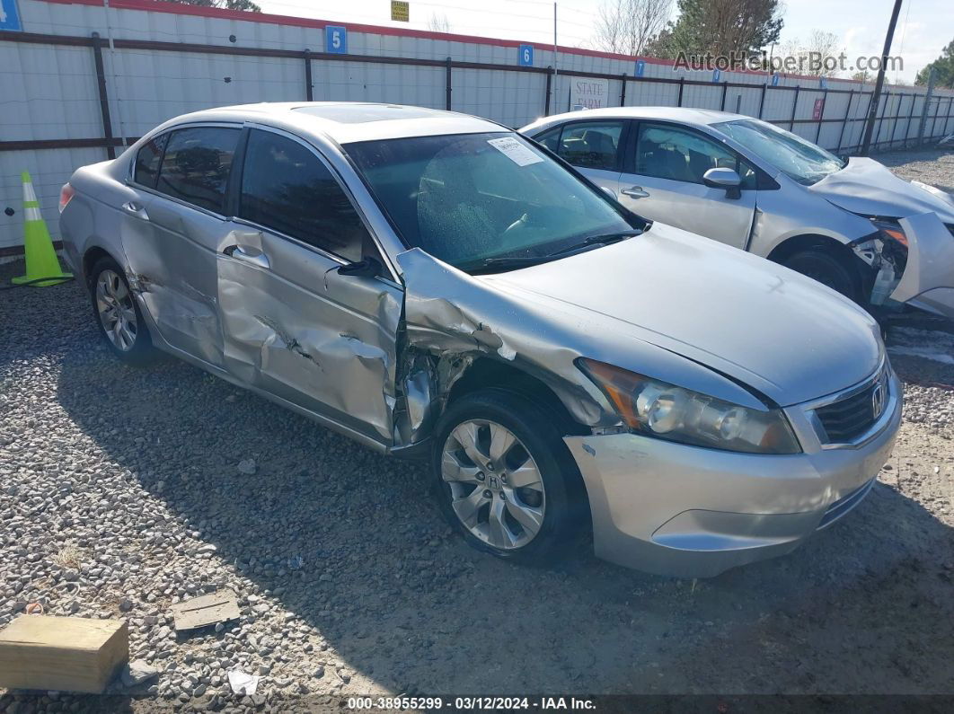 2008 Honda Accord 2.4 Ex-l Silver vin: 1HGCP26808A132314