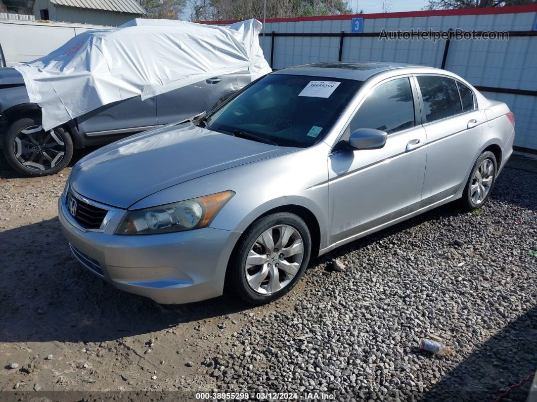 2008 Honda Accord 2.4 Ex-l Silver vin: 1HGCP26808A132314