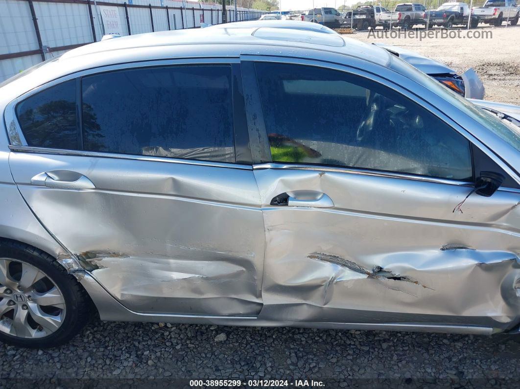 2008 Honda Accord 2.4 Ex-l Silver vin: 1HGCP26808A132314