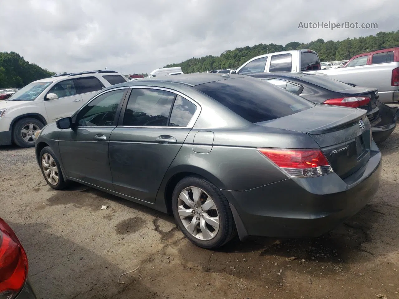 2008 Honda Accord Exl Бирюзовый vin: 1HGCP26808A157827