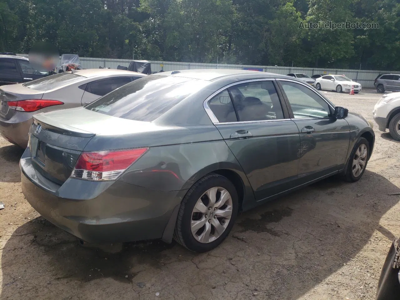 2008 Honda Accord Exl Бирюзовый vin: 1HGCP26808A157827