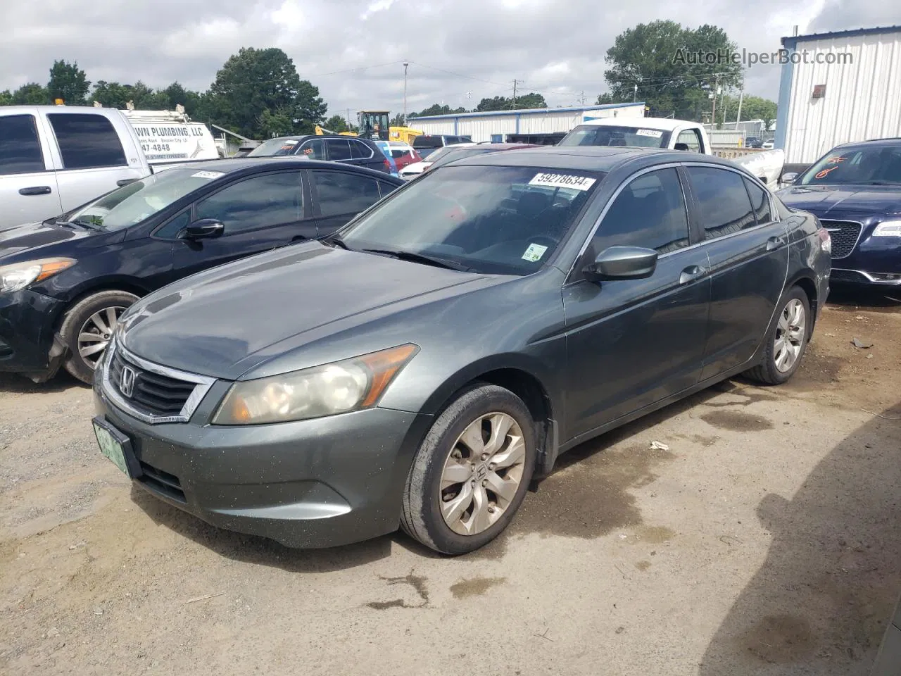 2008 Honda Accord Exl Бирюзовый vin: 1HGCP26808A157827