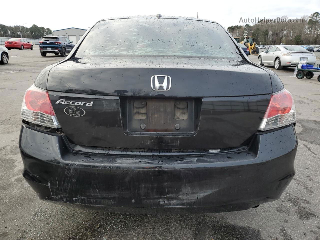 2009 Honda Accord Exl Black vin: 1HGCP26809A117961