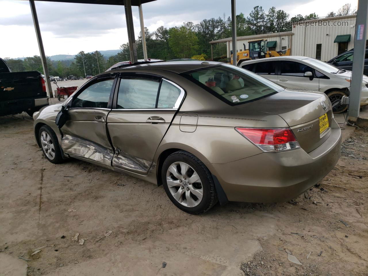 2009 Honda Accord Exl Beige vin: 1HGCP26809A174869