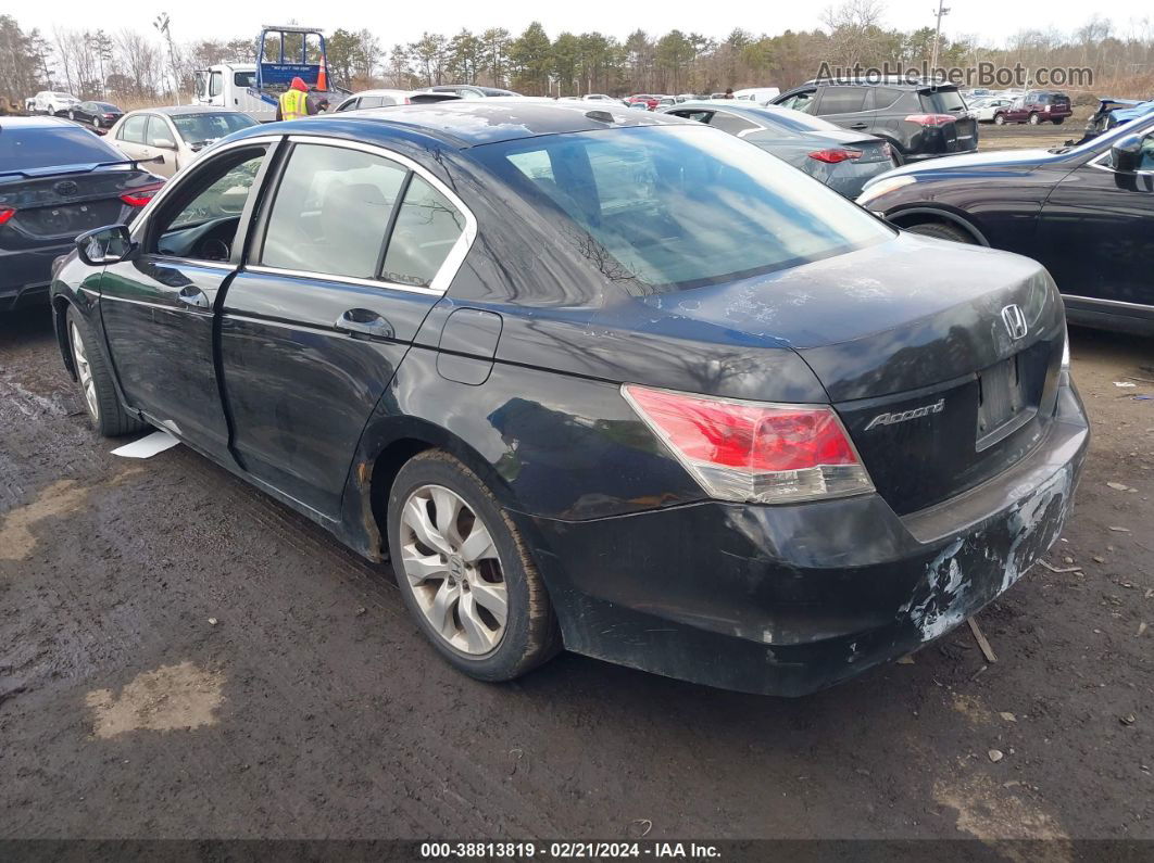 2008 Honda Accord 2.4 Ex-l Black vin: 1HGCP26818A056120