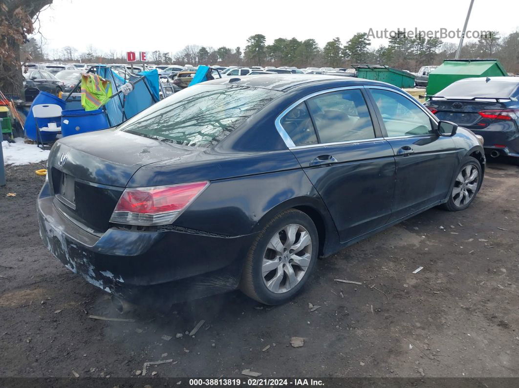 2008 Honda Accord 2.4 Ex-l Black vin: 1HGCP26818A056120