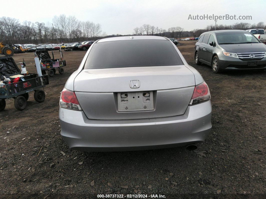 2008 Honda Accord 2.4 Ex-l Silver vin: 1HGCP26818A063200