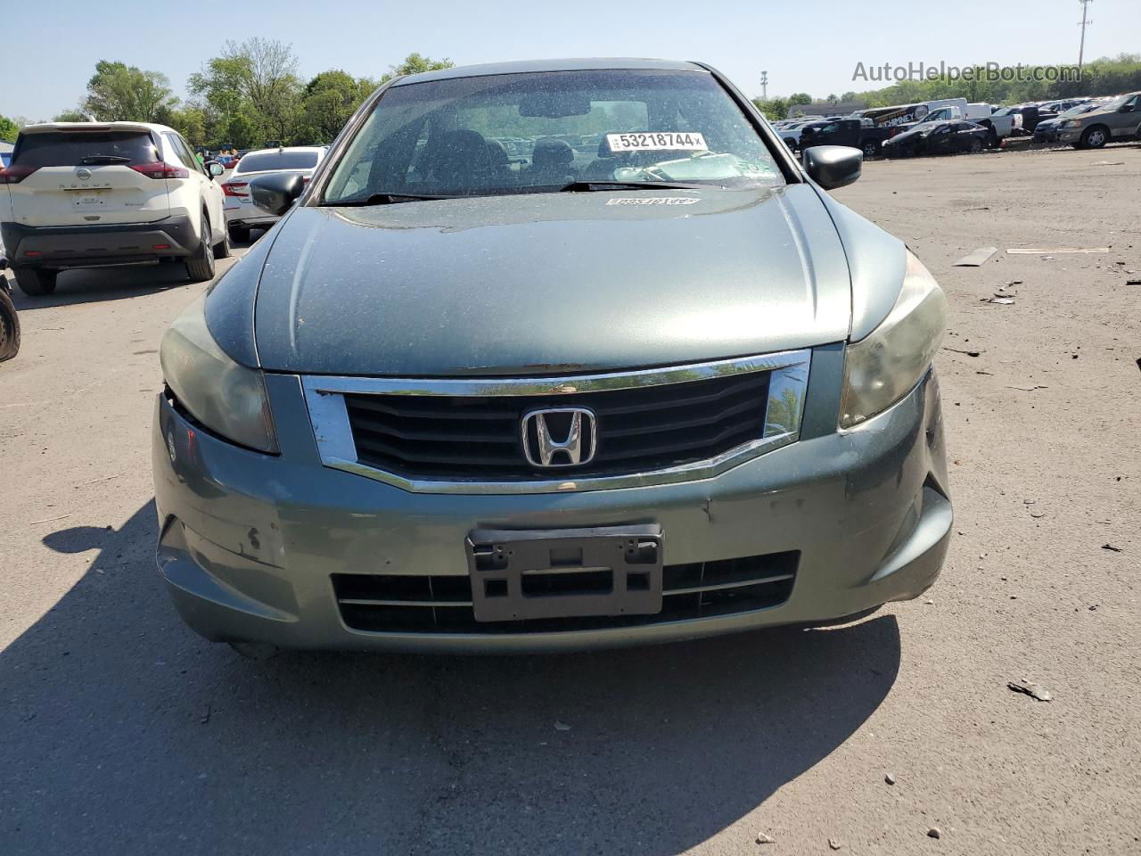 2008 Honda Accord Exl Green vin: 1HGCP26818A068350