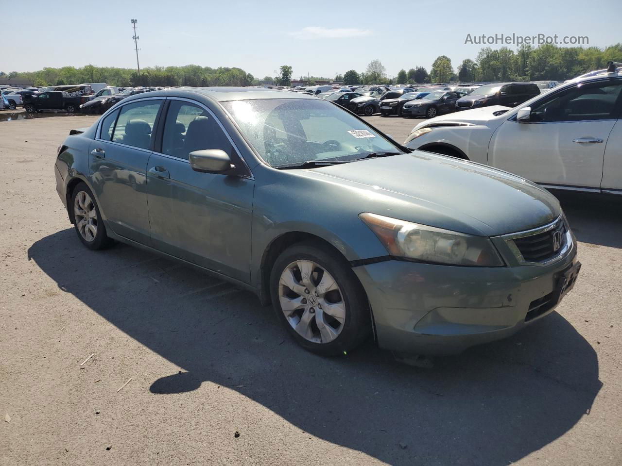 2008 Honda Accord Exl Green vin: 1HGCP26818A068350