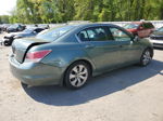 2008 Honda Accord Exl Green vin: 1HGCP26818A068350