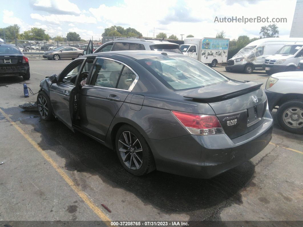 2008 Honda Accord 2.4 Ex-l Gray vin: 1HGCP26818A100570