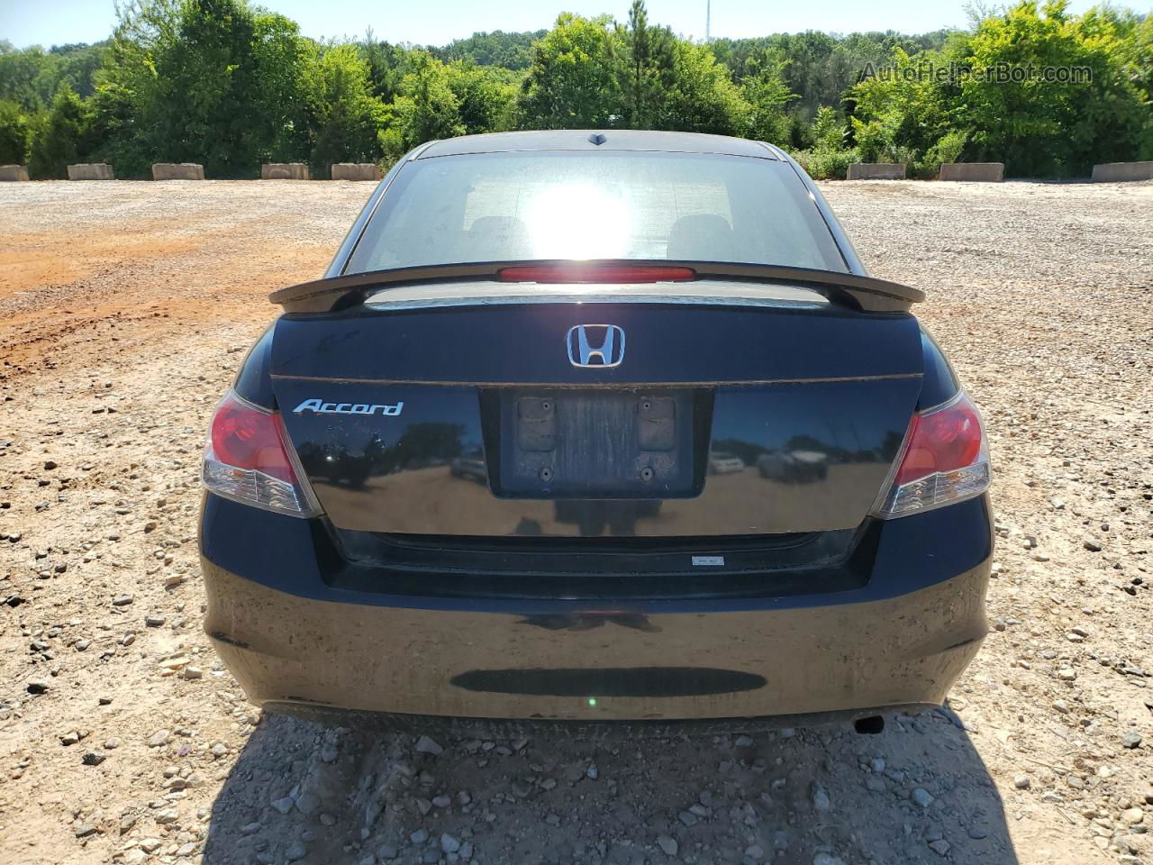 2008 Honda Accord Exl Black vin: 1HGCP26818A134704