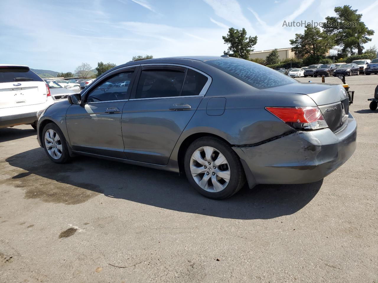 2008 Honda Accord Exl Gray vin: 1HGCP26818A145220