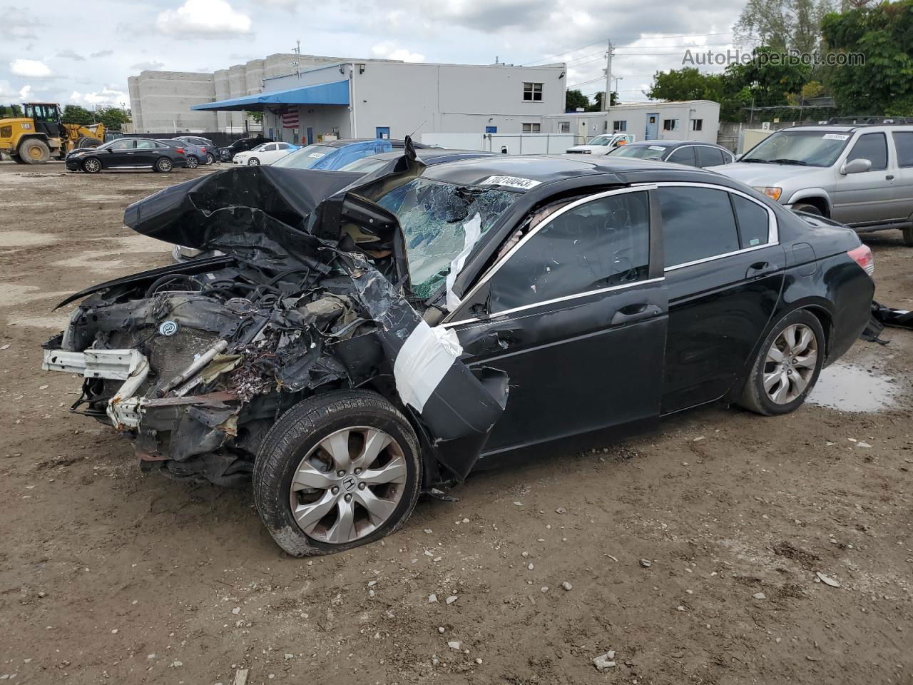 2009 Honda Accord Exl Black vin: 1HGCP26819A194032