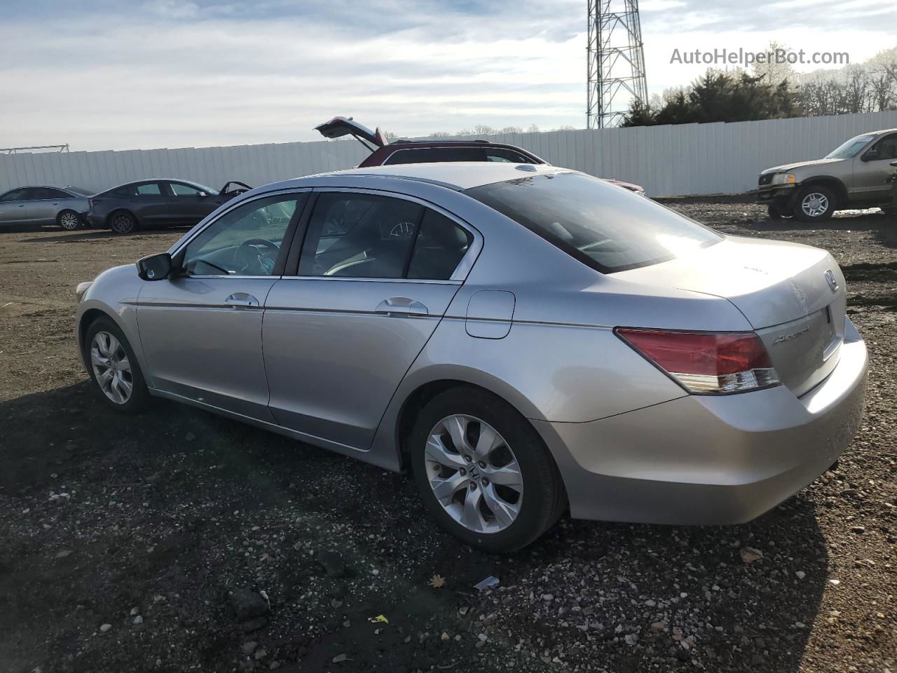 2008 Honda Accord Exl Silver vin: 1HGCP26828A069426