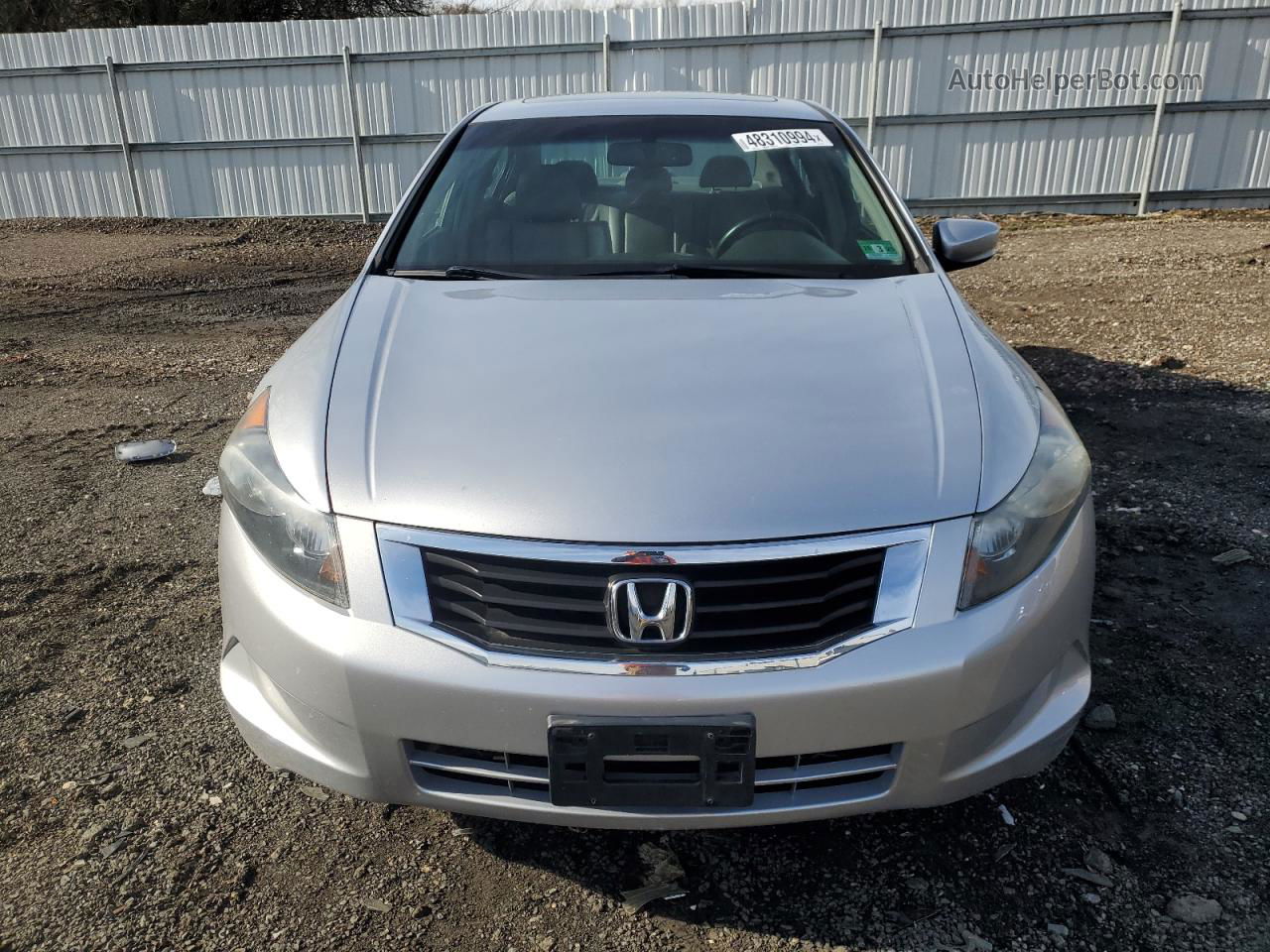 2008 Honda Accord Exl Silver vin: 1HGCP26828A069426