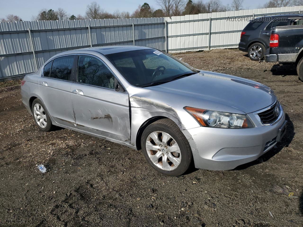 2008 Honda Accord Exl Silver vin: 1HGCP26828A069426