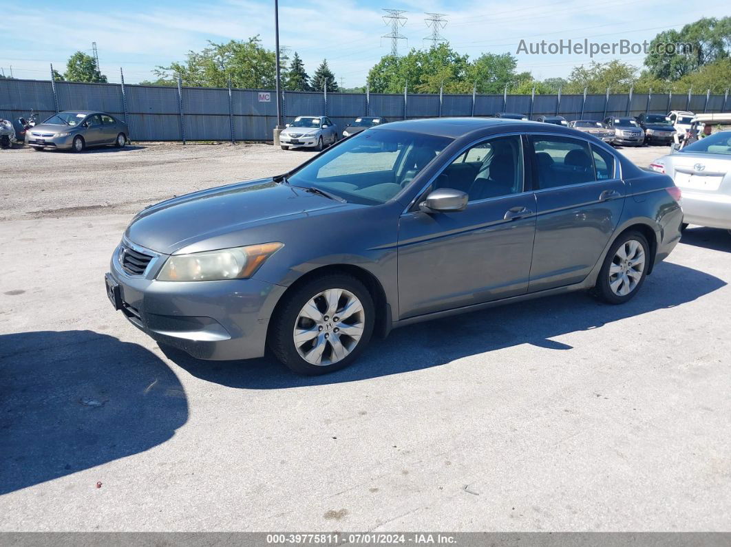 2008 Honda Accord 2.4 Ex-l Gray vin: 1HGCP26828A086226