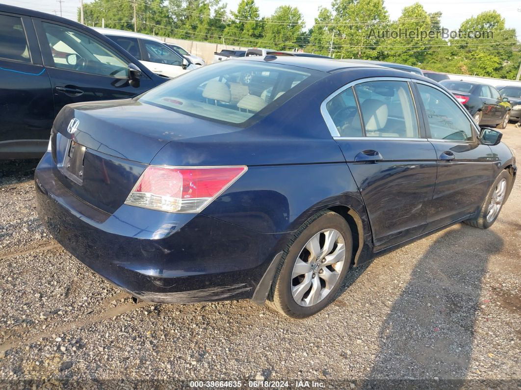 2008 Honda Accord 2.4 Ex-l Blue vin: 1HGCP26828A122271