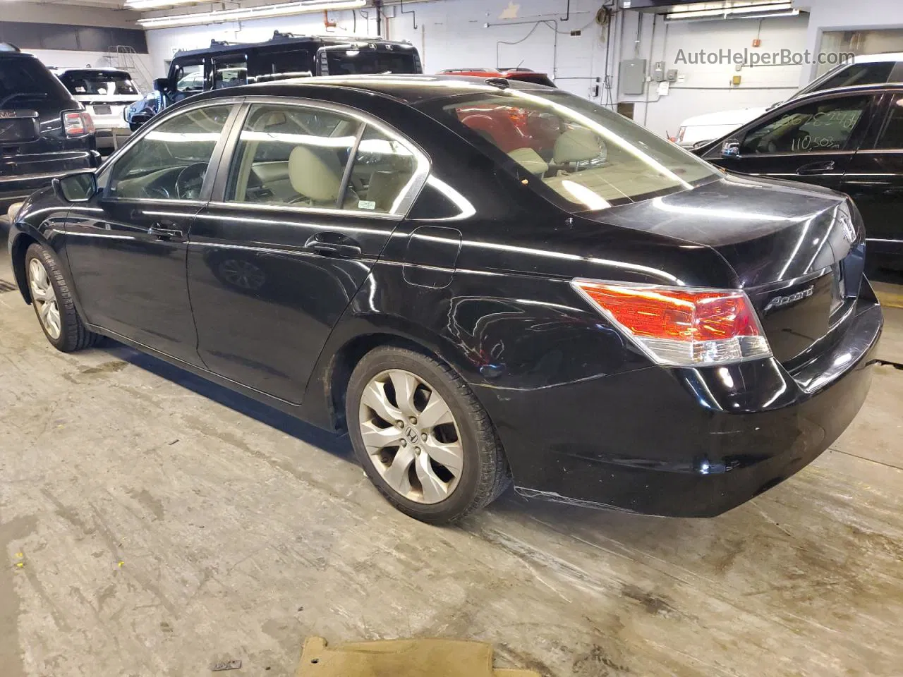 2009 Honda Accord Exl Black vin: 1HGCP26829A062526