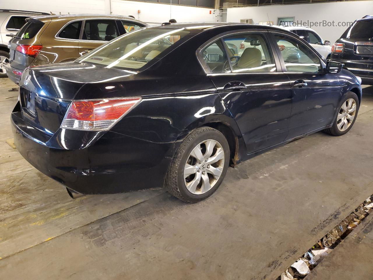 2009 Honda Accord Exl Black vin: 1HGCP26829A062526