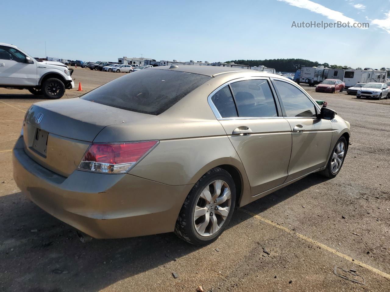 2009 Honda Accord Exl Gold vin: 1HGCP26829A166224