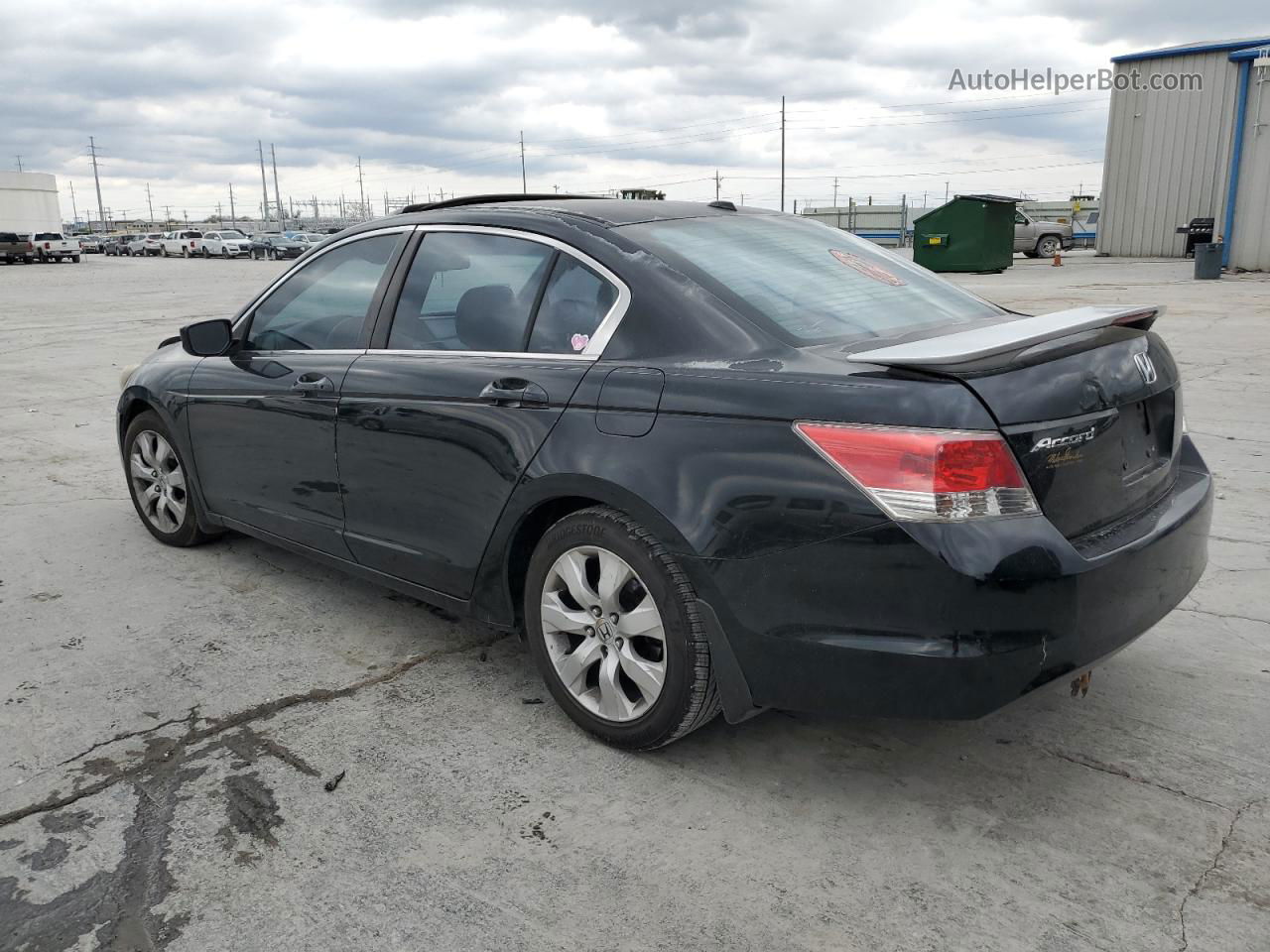 2008 Honda Accord Exl Черный vin: 1HGCP26838A030439