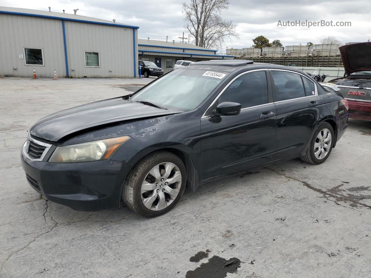 2008 Honda Accord Exl Черный vin: 1HGCP26838A030439