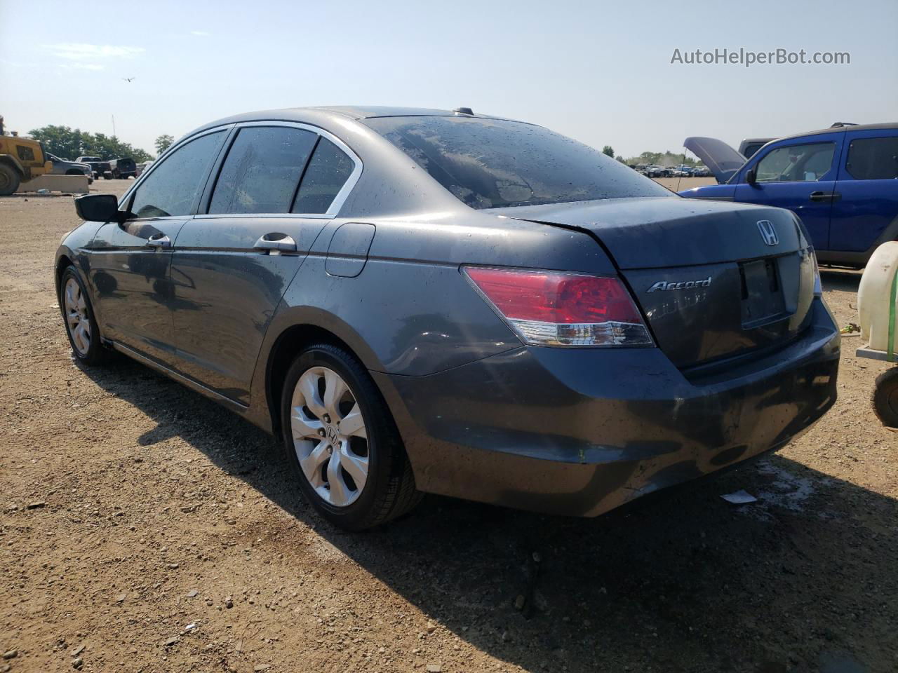 2008 Honda Accord Exl Gray vin: 1HGCP26838A045460