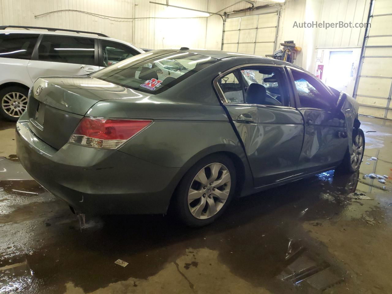 2008 Honda Accord Exl Green vin: 1HGCP26838A050240