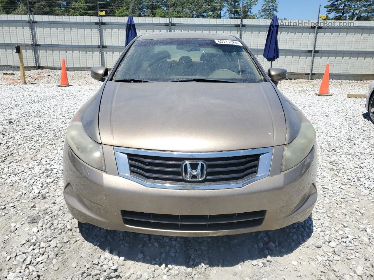 2008 Honda Accord Exl Gold vin: 1HGCP26838A052814