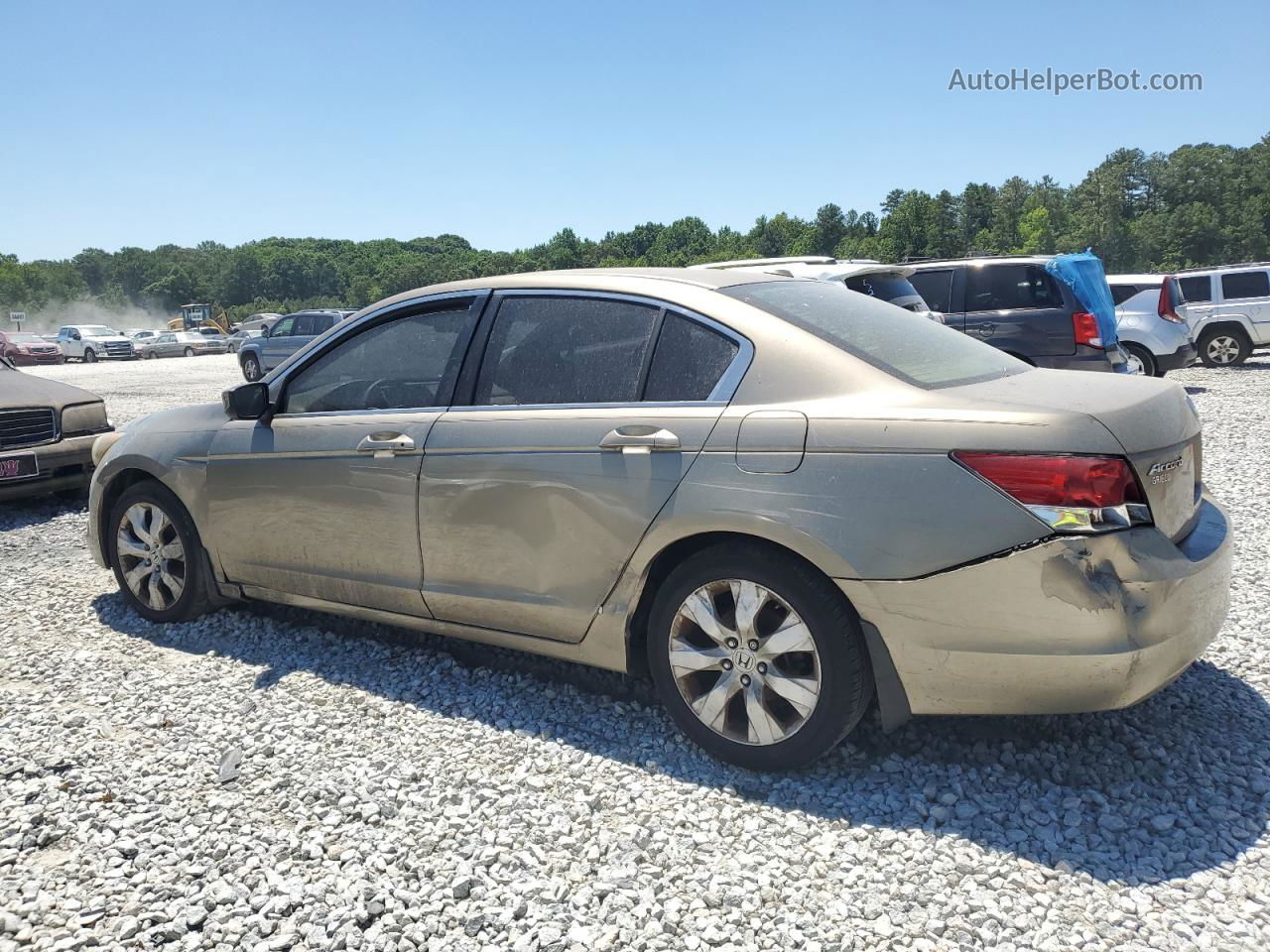 2008 Honda Accord Exl Gold vin: 1HGCP26838A052814