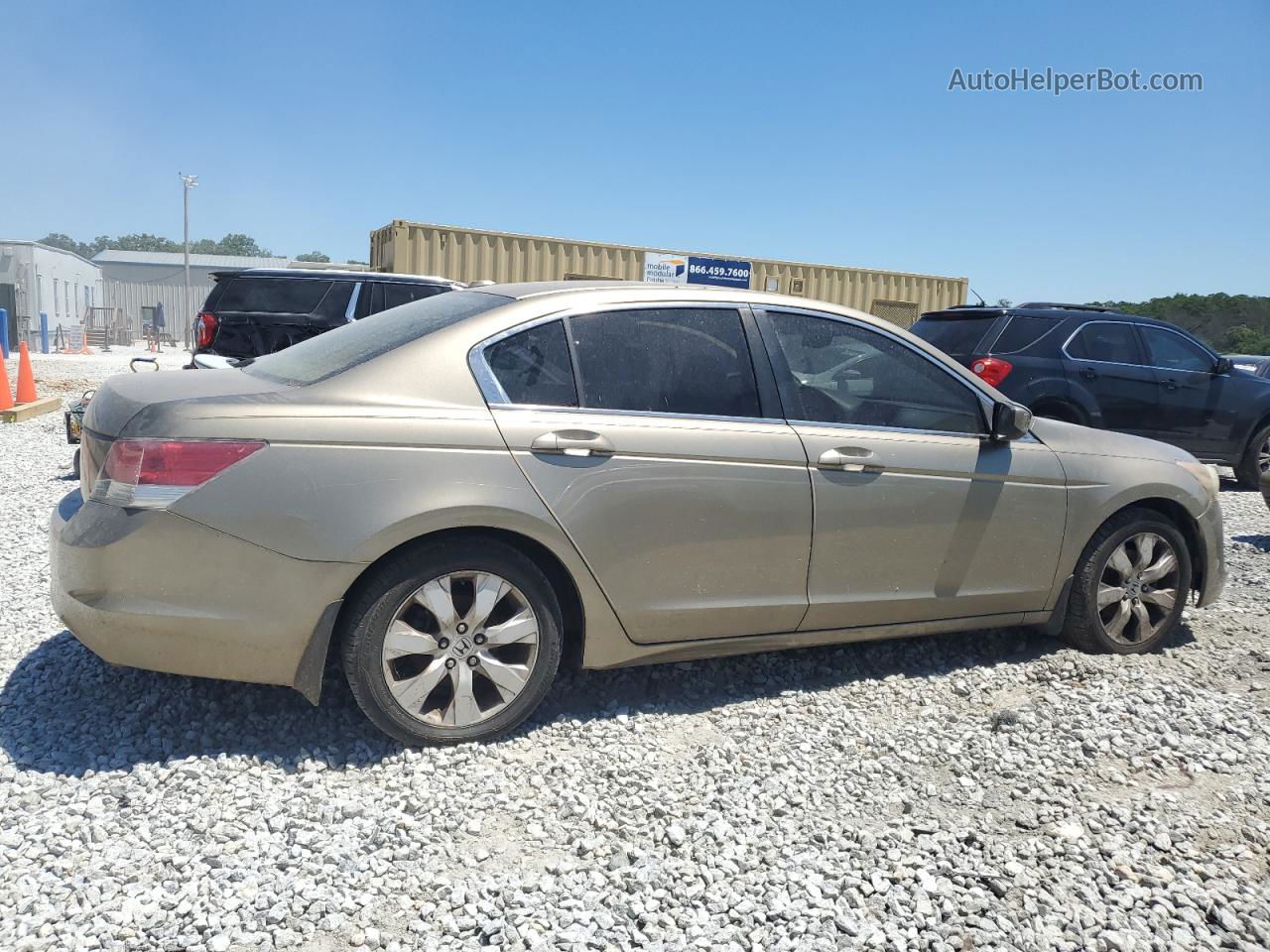 2008 Honda Accord Exl Gold vin: 1HGCP26838A052814