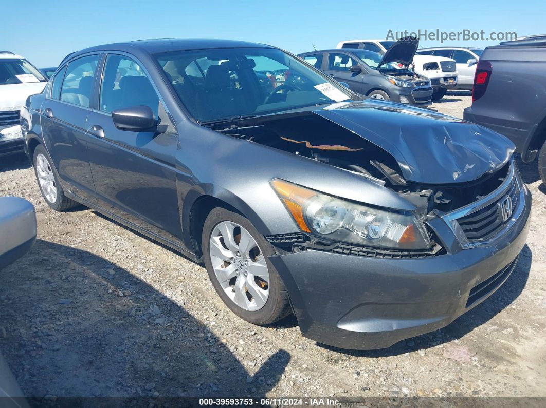 2008 Honda Accord 2.4 Ex-l Gray vin: 1HGCP26838A078166