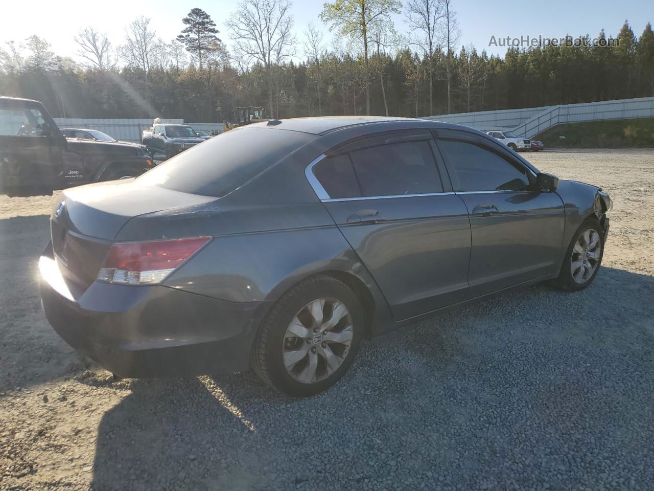 2008 Honda Accord Exl Gray vin: 1HGCP26838A107519