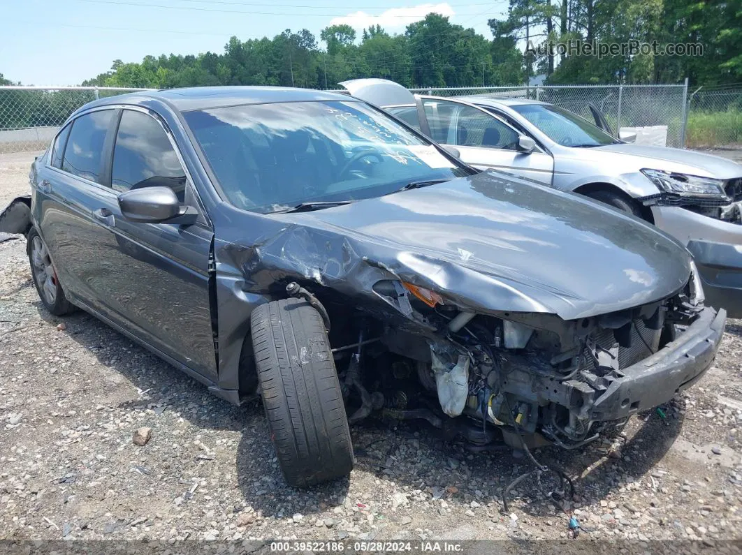 2008 Honda Accord 2.4 Ex-l Gray vin: 1HGCP26838A158261