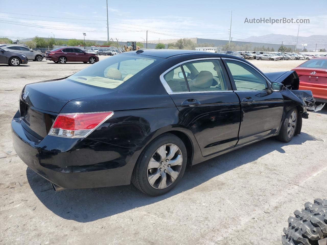 2009 Honda Accord Exl Black vin: 1HGCP26839A150582