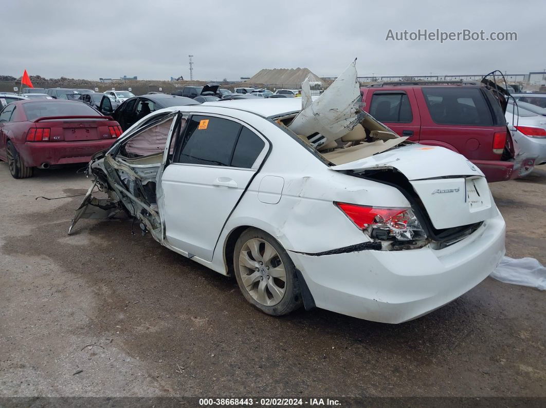 2009 Honda Accord 2.4 Ex-l Белый vin: 1HGCP26839A153577