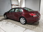 2008 Honda Accord Exl Burgundy vin: 1HGCP26848A114706