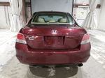 2008 Honda Accord Exl Burgundy vin: 1HGCP26848A114706